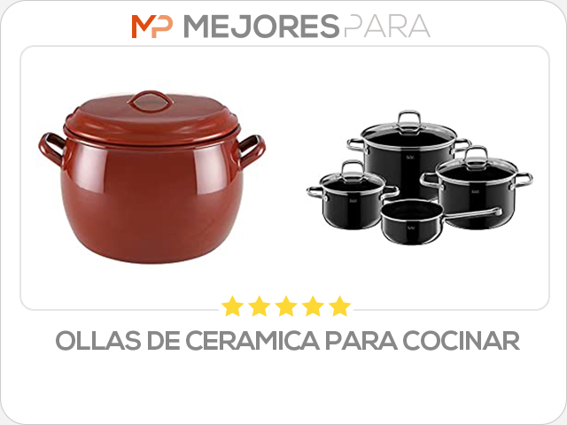 ollas de ceramica para cocinar