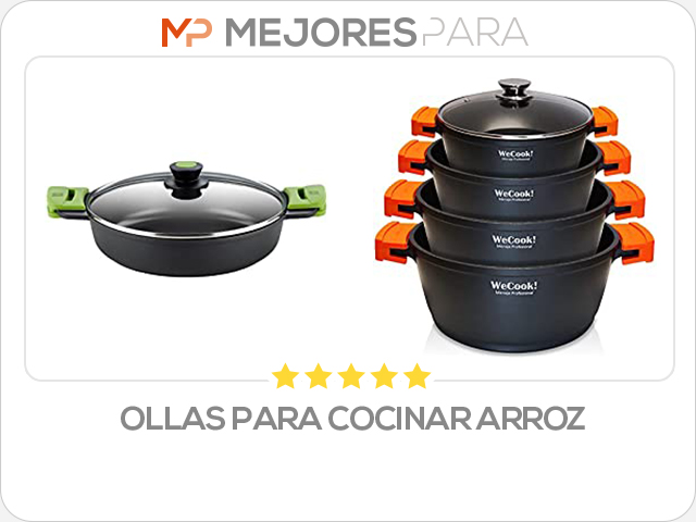 ollas para cocinar arroz