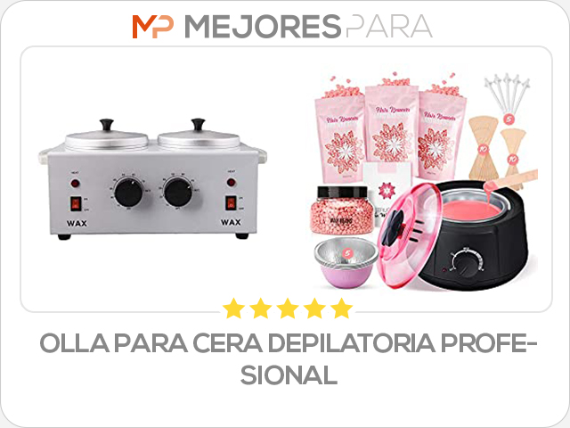 olla para cera depilatoria profesional