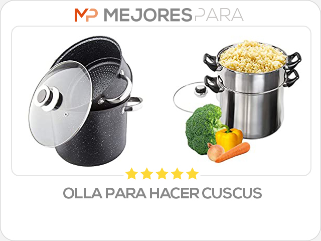 olla para hacer cuscus