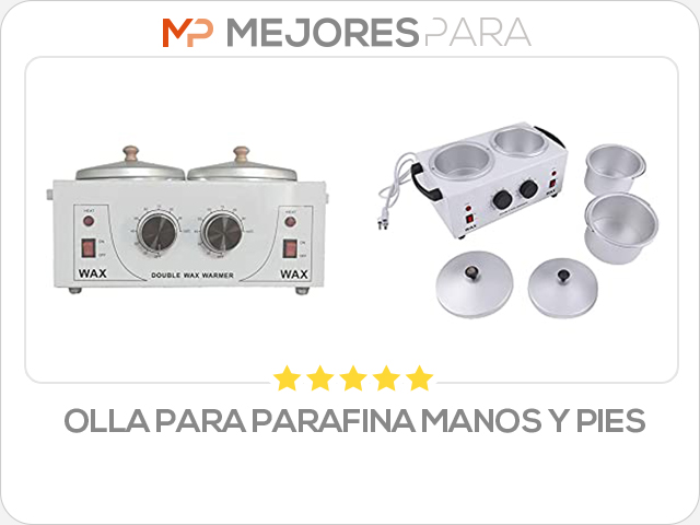 olla para parafina manos y pies