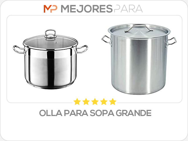 olla para sopa grande