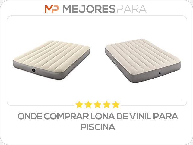 onde comprar lona de vinil para piscina