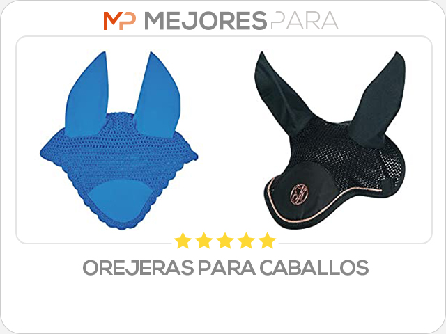 orejeras para caballos