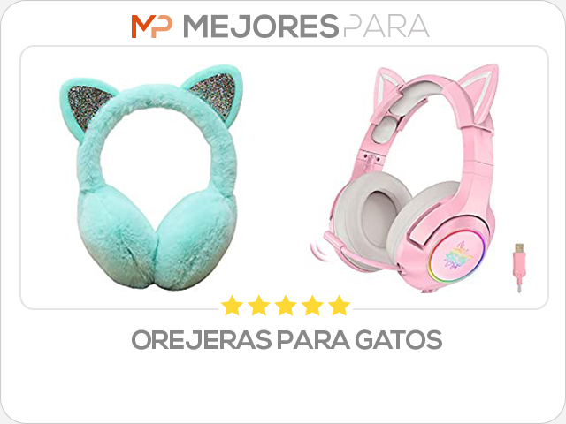 orejeras para gatos