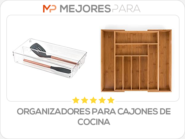 organizadores para cajones de cocina