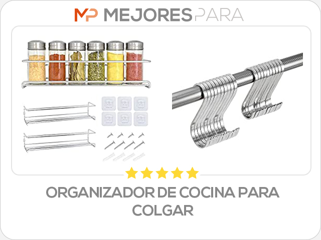 organizador de cocina para colgar