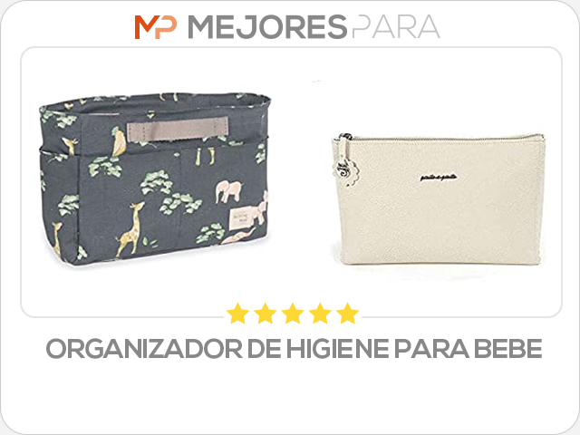 organizador de higiene para bebe