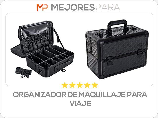 organizador de maquillaje para viaje