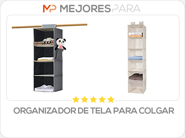 organizador de tela para colgar