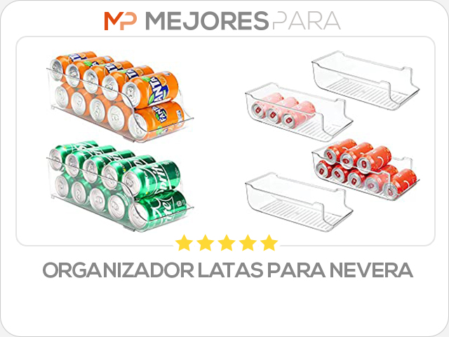 organizador latas para nevera