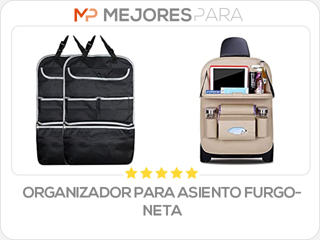 organizador para asiento furgoneta