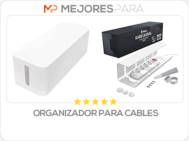 organizador para cables