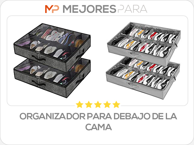 organizador para debajo de la cama