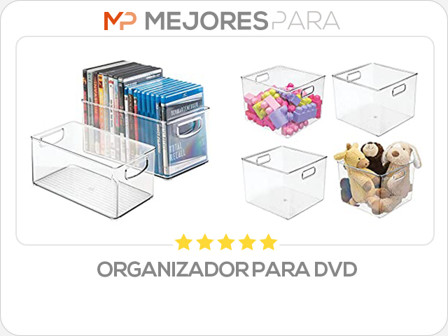 organizador para dvd