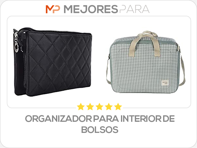 organizador para interior de bolsos