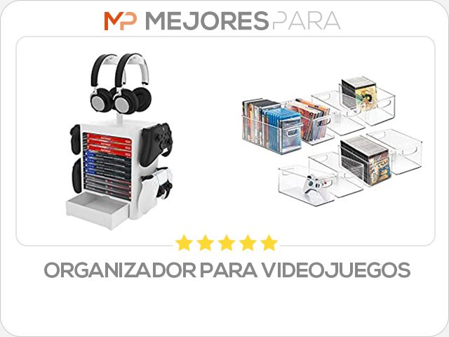 organizador para videojuegos