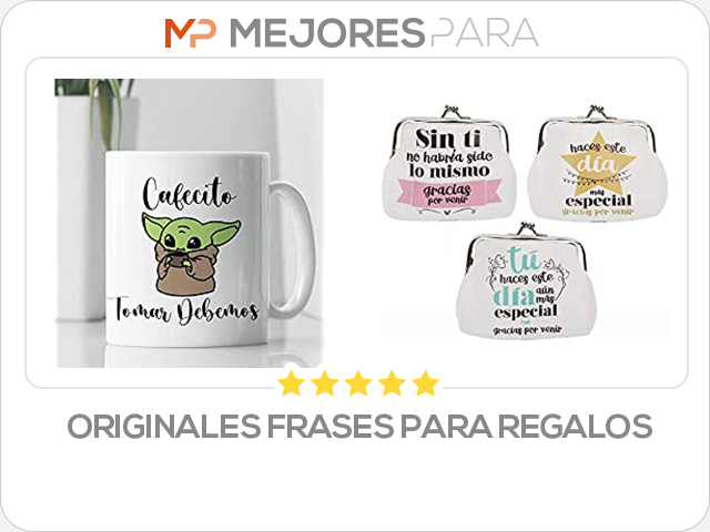 originales frases para regalos