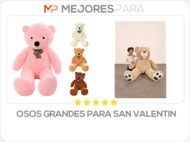 osos grandes para san valentin