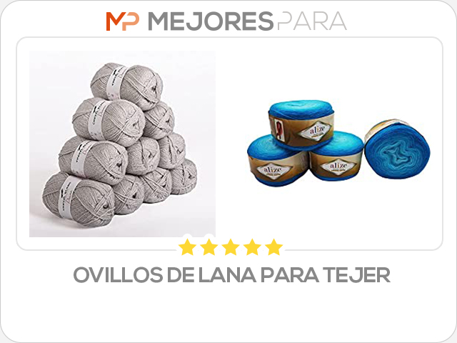 ovillos de lana para tejer