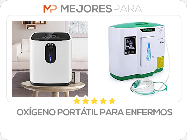 oxígeno portátil para enfermos