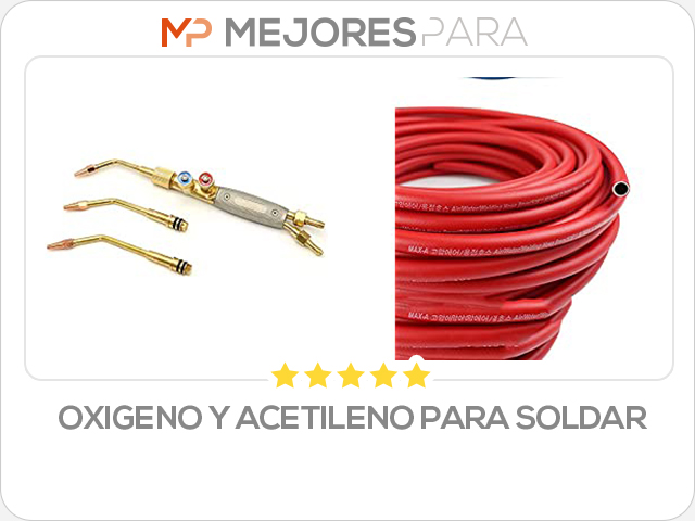 oxigeno y acetileno para soldar