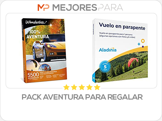 pack aventura para regalar