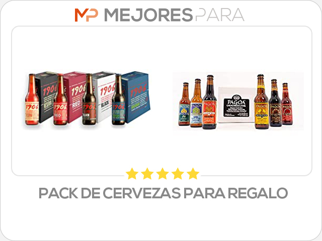 pack de cervezas para regalo