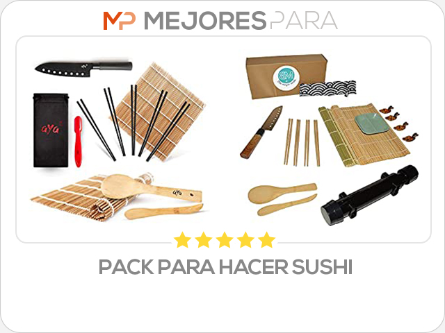 pack para hacer sushi