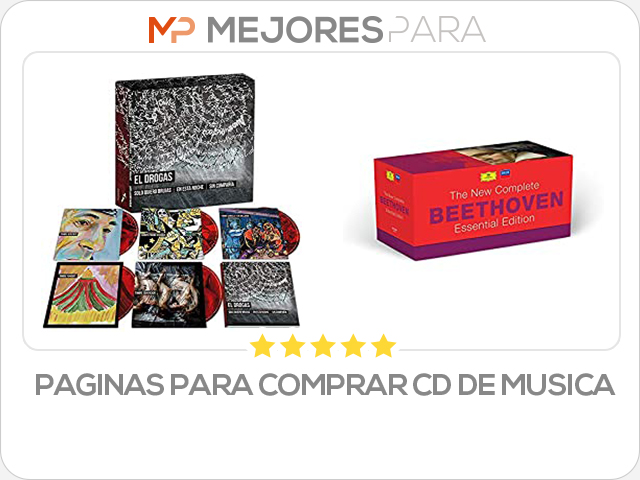 paginas para comprar cd de musica