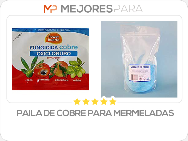 paila de cobre para mermeladas