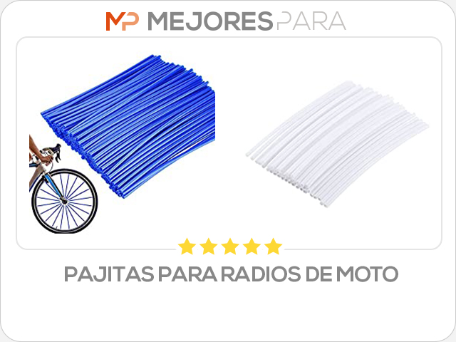 pajitas para radios de moto