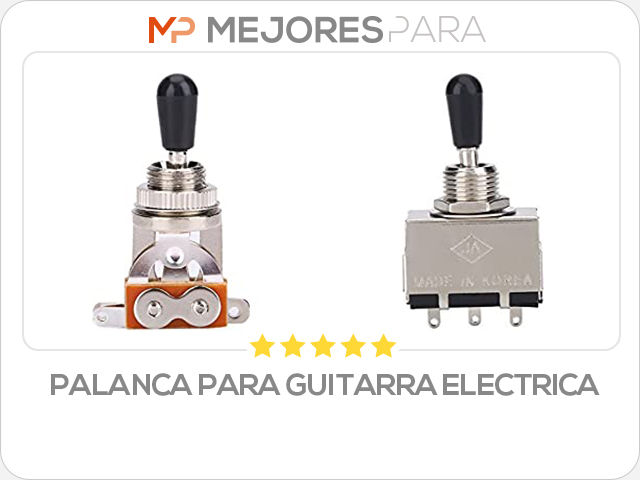 palanca para guitarra electrica