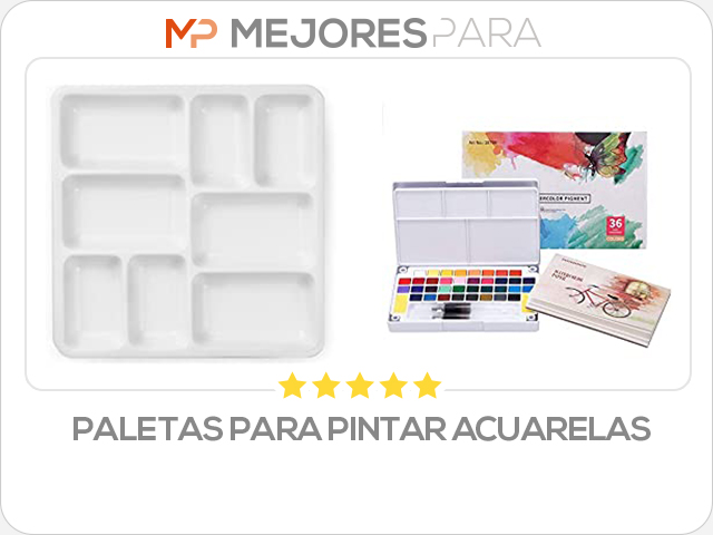 paletas para pintar acuarelas