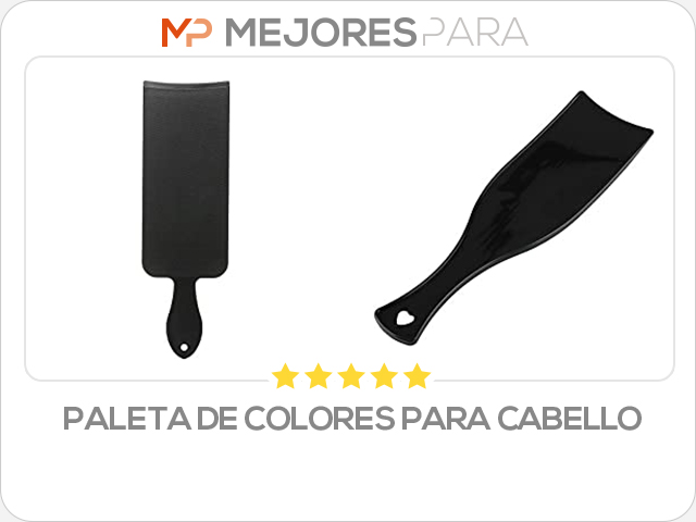 paleta de colores para cabello