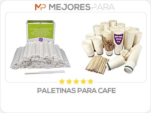 paletinas para cafe