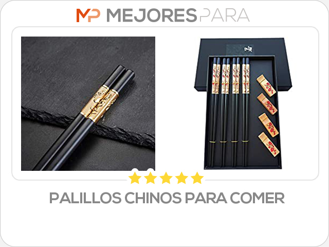 palillos chinos para comer