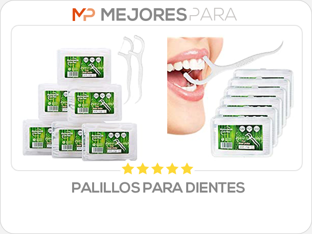 palillos para dientes