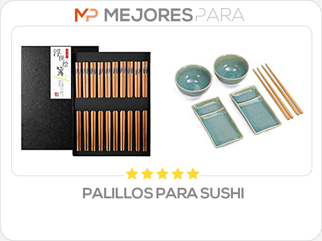 palillos para sushi