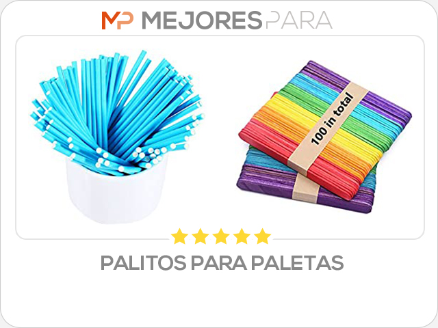 palitos para paletas