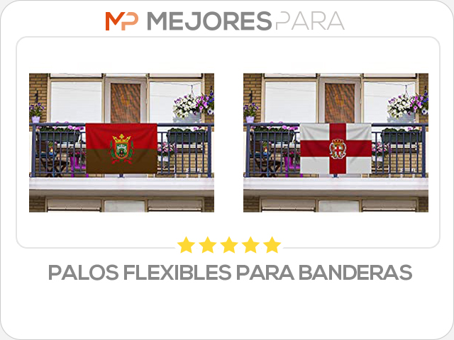 palos flexibles para banderas