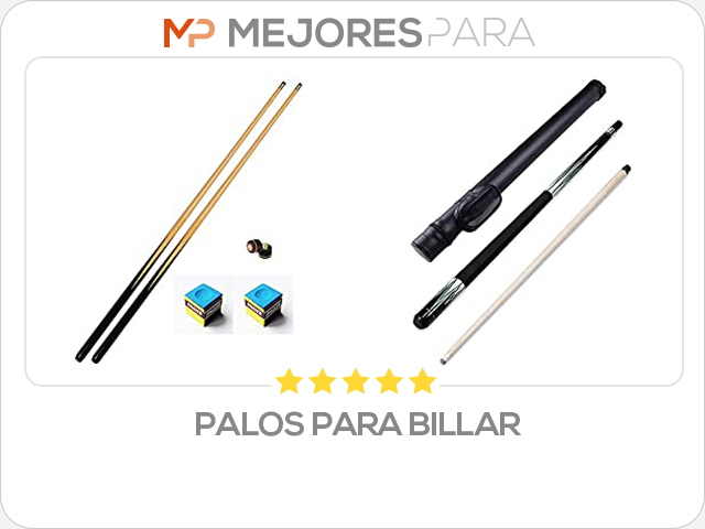 palos para billar