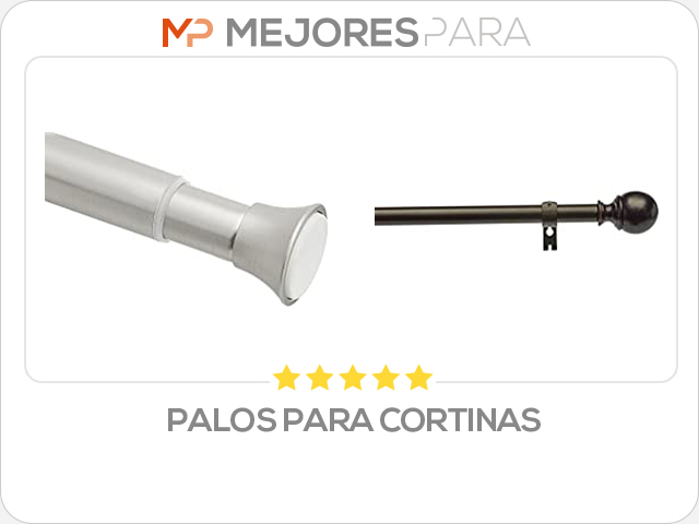 palos para cortinas