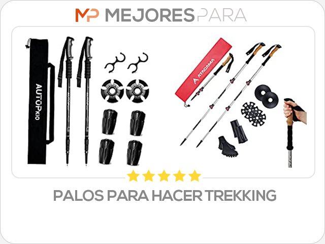 palos para hacer trekking