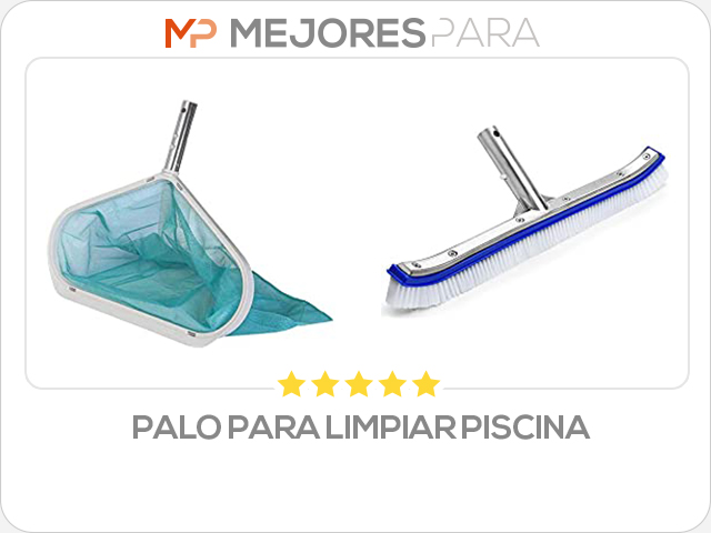 palo para limpiar piscina