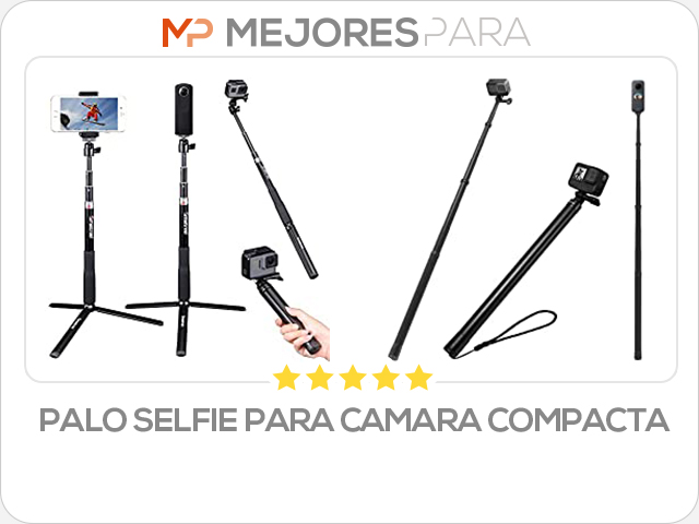 palo selfie para camara compacta