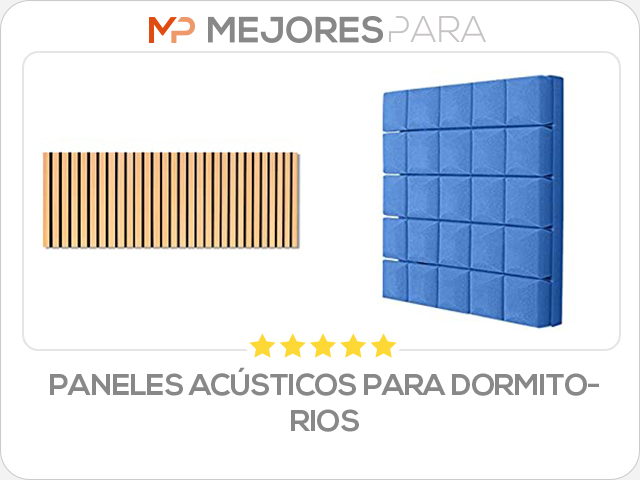 paneles acústicos para dormitorios