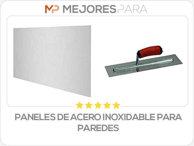 paneles de acero inoxidable para paredes