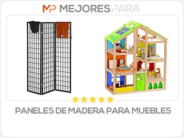 paneles de madera para muebles