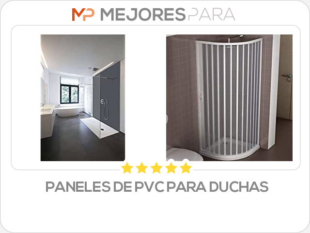 paneles de pvc para duchas